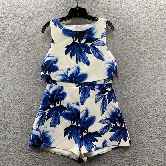 KEEPSAKE Dresses & Skirts - KEEPSAKE Midi Dress Womens Large Floral Blue White*